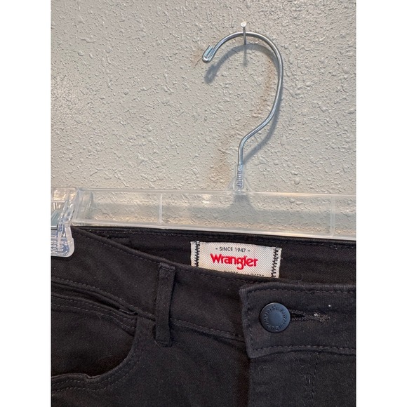 Wrangler Women's Black High Rise Bootcut Jeans Classic Denim Pants Size 2 x 30 - Picture 2 of 5